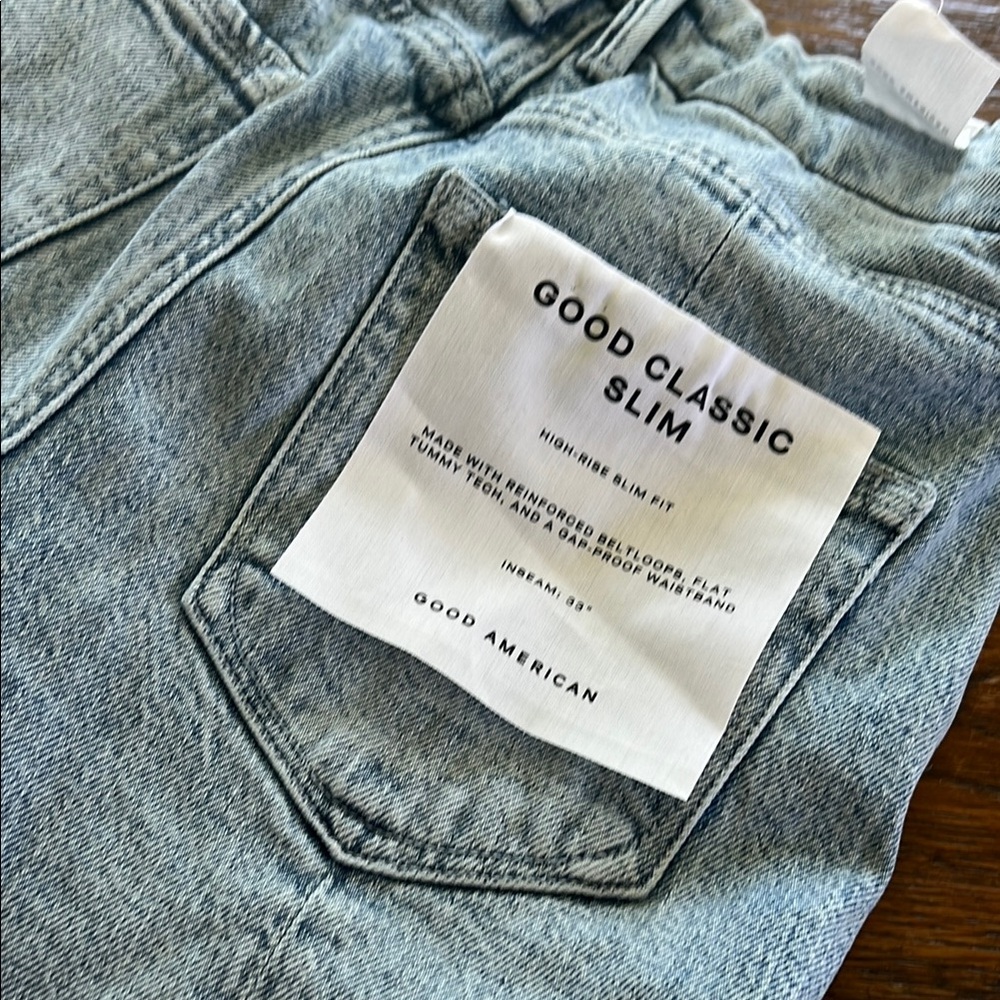 Good American Light Blue Denim Jeans
